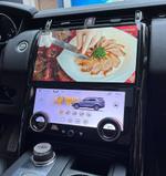 Магнитола для + сенсорная LCD панель климата для Land Rover Discovery 5 2017-2022 (взамен 10" экрана без кнопки OPEN) - RDL-1755-medium монитор 13.3" на Android 13, Быстрая, CarPlay, 4G SIM-слот