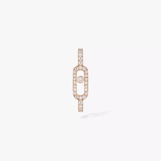 Моносерьга Messika Move Uno pave single earring