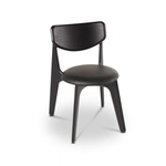 Стул Tom Dixon Slab Black Upholstered, черный, черный