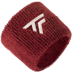 Напульсник теннисный Tecnifibre Wristbands 2P - красный