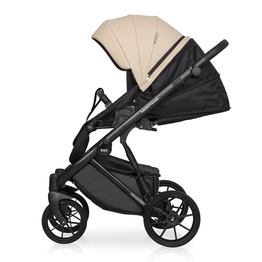 Коляска  MONTANA ECCO (3 в 1) (RIKO BASIC) 15 Ivory beige (бежевый)