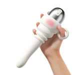 Портативная секс-машина 24,7см с управлением через приложение BeYourLover Release Moji Thrusting Dildo Machine VP757A