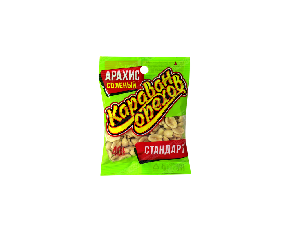 Арахис сол. Караван орехов стандарт 40гр