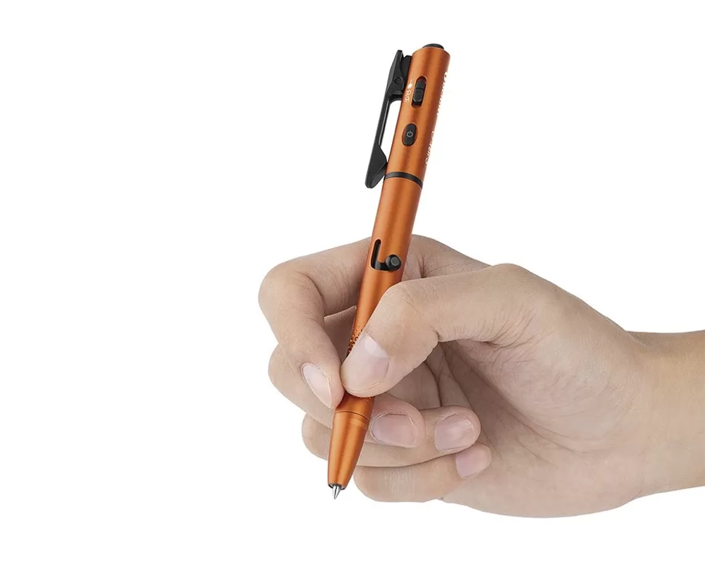 Тактическая ручка-фонарь Olight Open 3 Orange