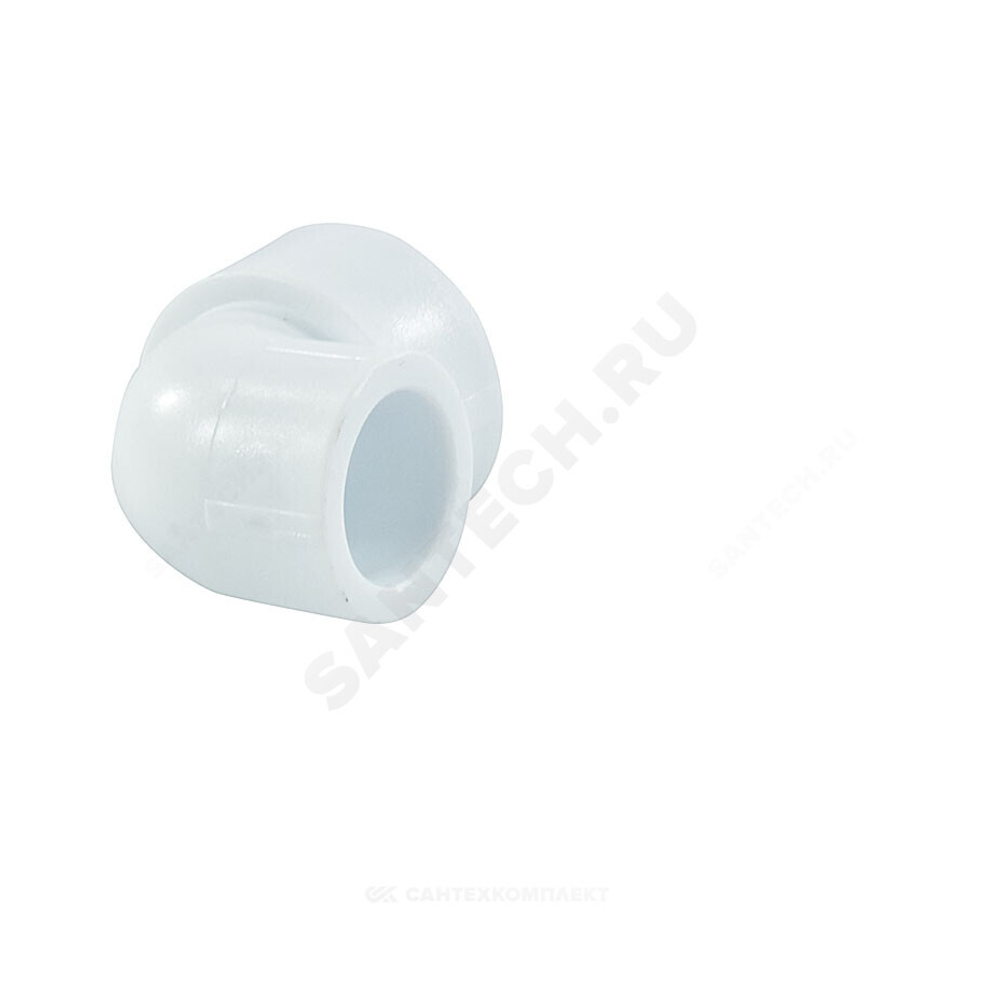 Угольник PP-R переходной белый Дн 32х25х90гр внутренняя пайка VALFEX 10116032