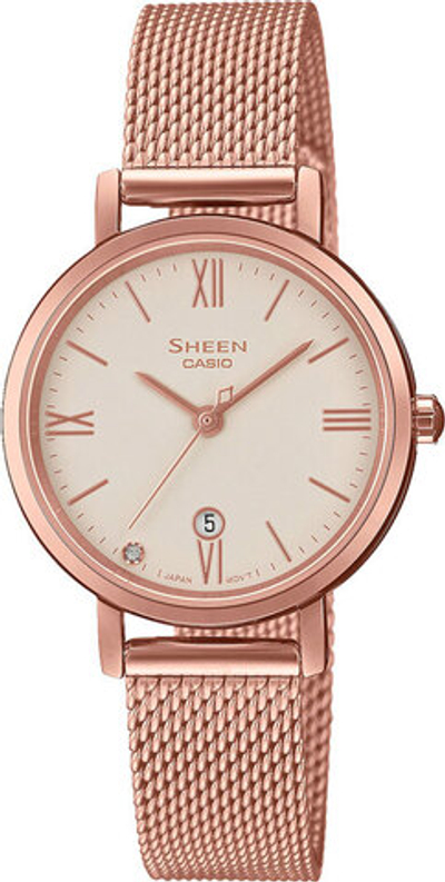 Японские наручные часы Casio Sheen SHE-4540CGM-4AUDF