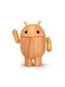 Android Mini Collectible Figure робот виниловый коллекционный, из сосны (Pine Pal)