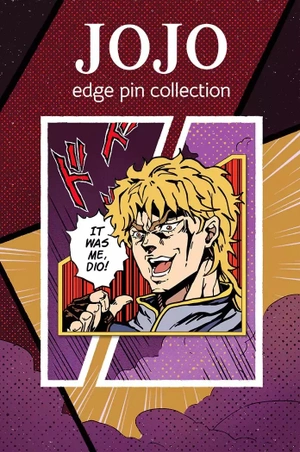Металлический пин «JoJo It Was Me, Dio!» (Color)