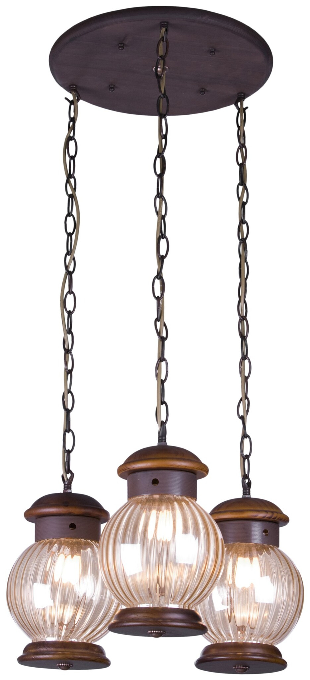 Светильник подвесной Velante Wooden 587-706-03