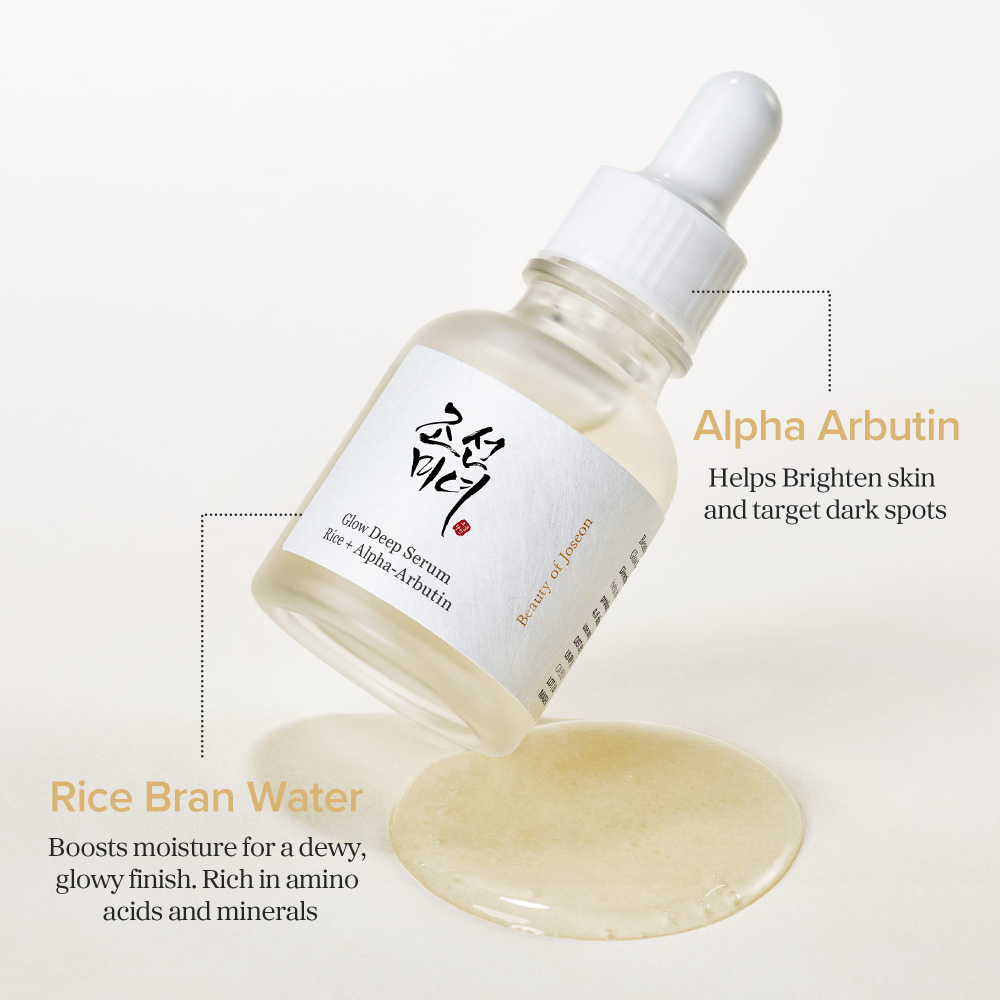 Beauty of Joseon, Glow Deep Serum, сыворотка с рисом и альфа-арбутином, 30 мл (1,01 жидк. унции)
