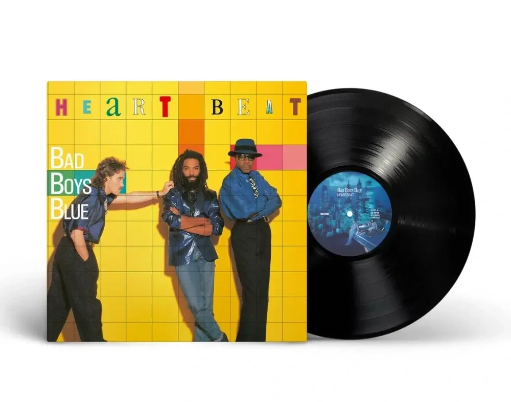 LP: Bad Boys Blue — «Heartbeat» (1986/2024) [Black Vinyl] Gatefold