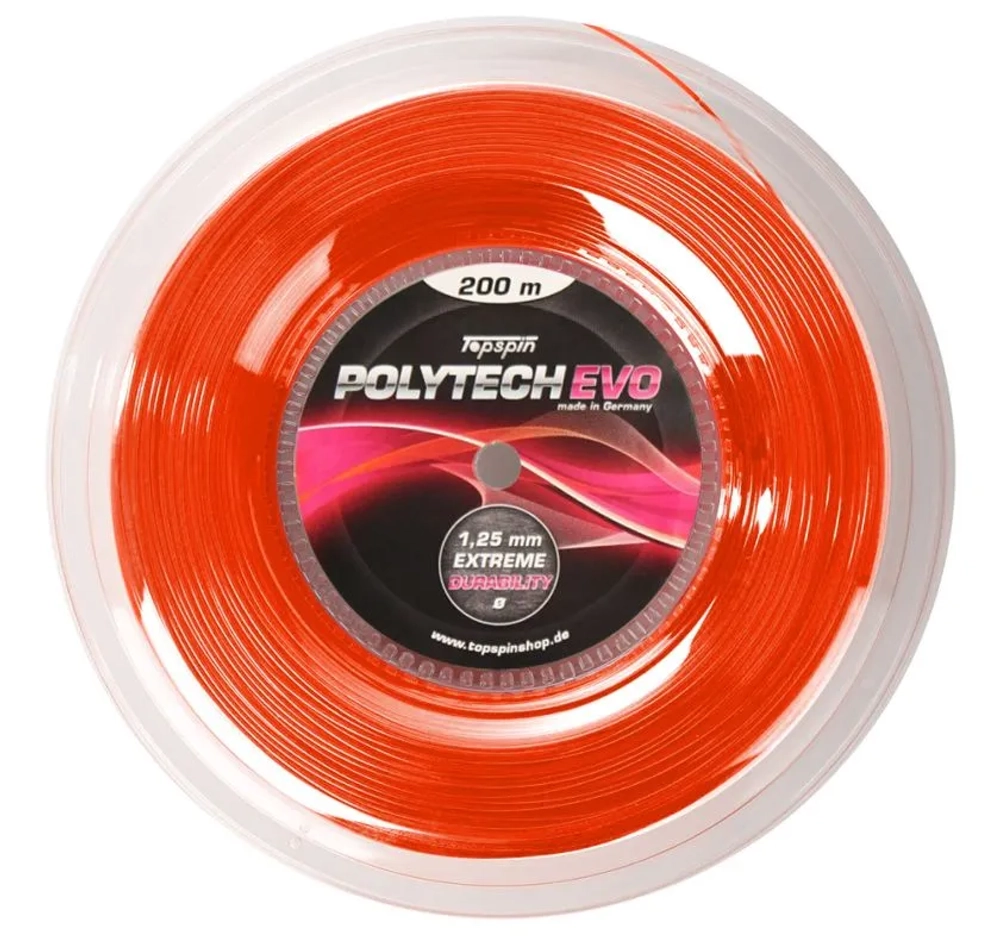 Струны теннисные Topspin Poly Tech Evo (200 m)