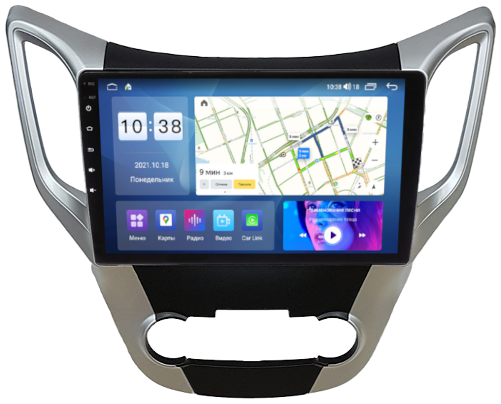 Магнитола для Changan CS35 2013-2023 - Parafar PF314UHD на Android 13, Быстрая, QLED, CarPlay, 4G SIM-слот