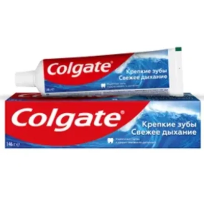 Colgate Зубная паста Крепкие зубы Свежее дыхание 100мл