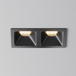 Встраиваемый светодиодный светильник Maytoni Alfa LED DL043-02-10W3K-SQ-B-1