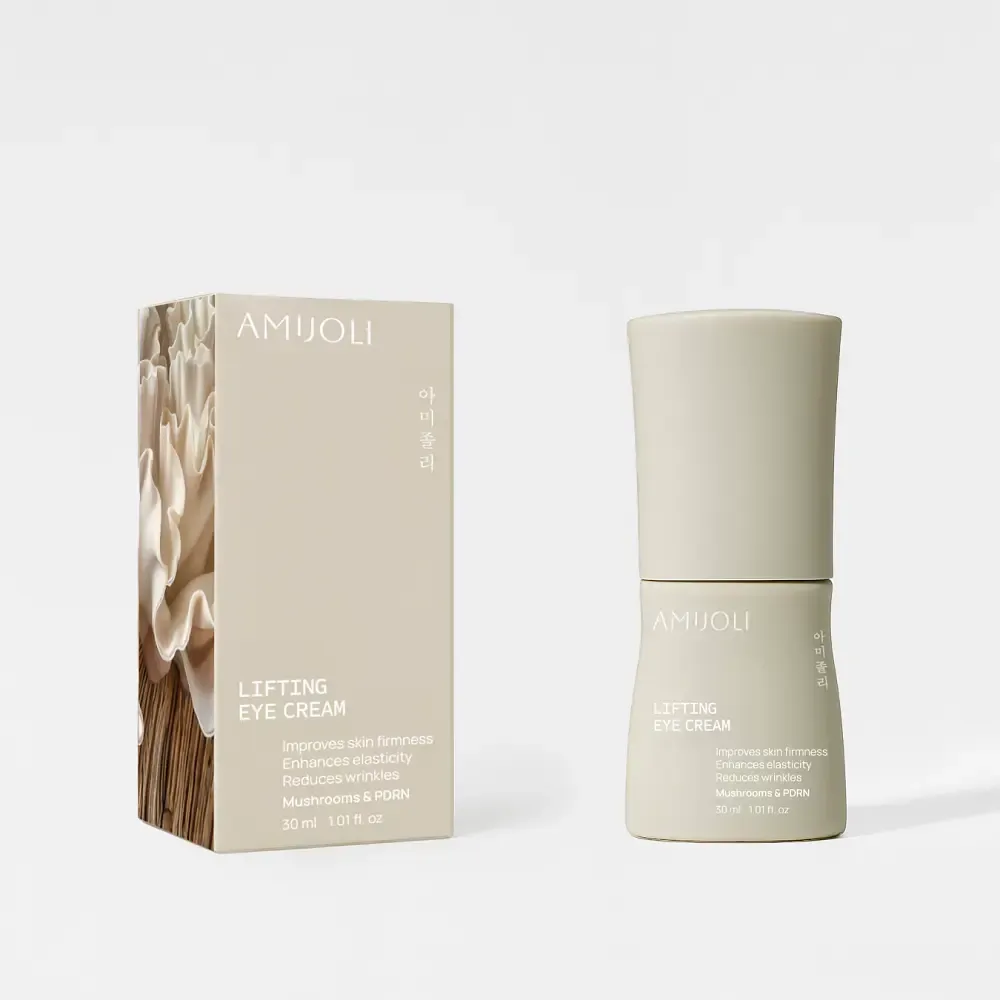 AMIJOLI Антивозрастной крем для век с экстрактом тремеллы и ПДРН-Lifting Eye Cream Mushrooms &amp; PDRN, 30мл