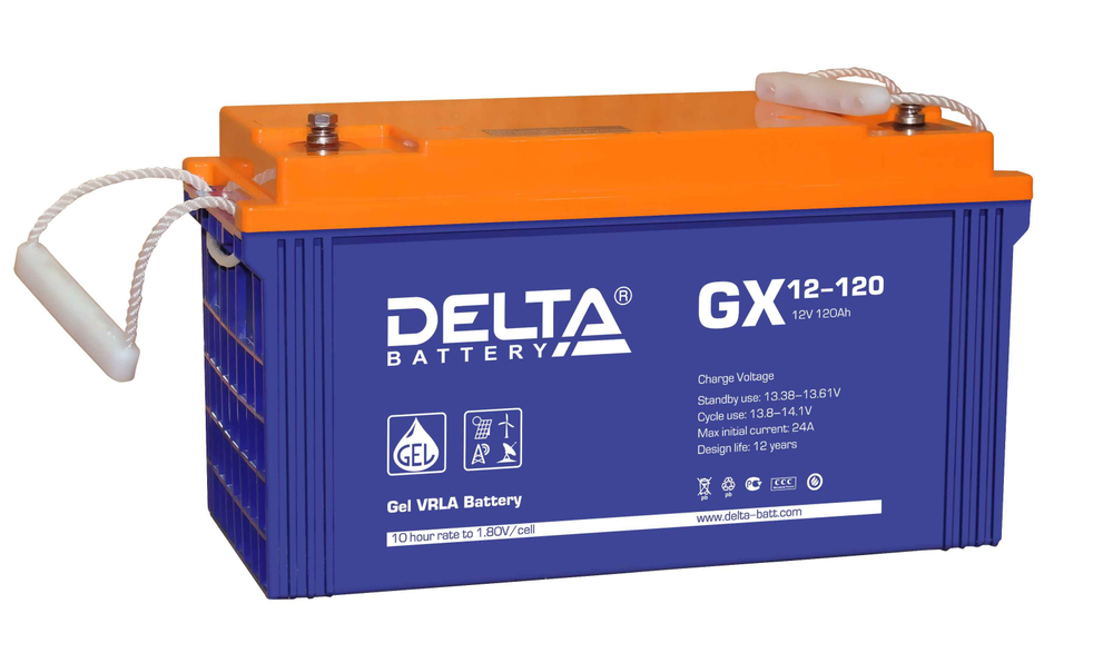 GX 12-120 Delta Аккумулятор герметичный свинцово-кислотный