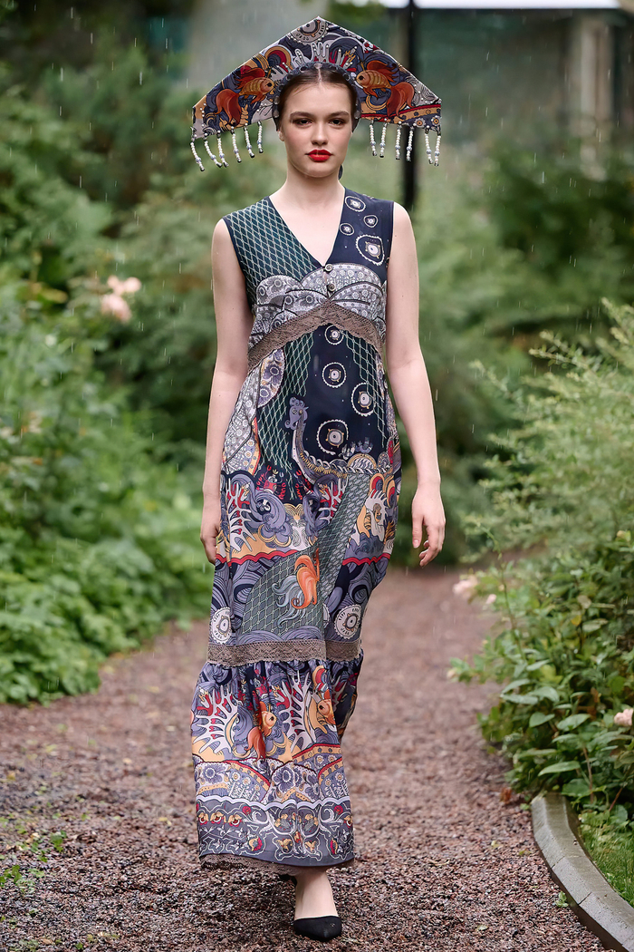 Dress "Frida. Sphinxes"