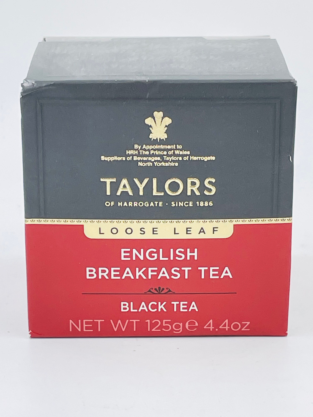 TAYLORS Чай черный (купаж) ENGLISH BREAKFAST TEA "Английский завтрак" черный листовой чай 125 г (Великобритания)