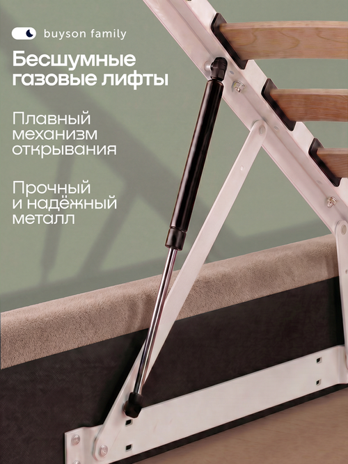 Кровать БайСтронг (велюр)