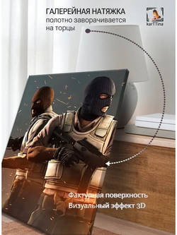 Картина "Свет надежды", интерьерная 30х40см 1шт.