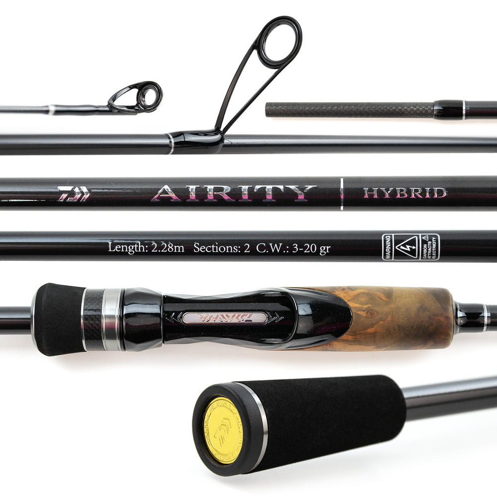Спиннинг Grows Culture AIRITY HYBRID (DAIWA) 2.28м, 3-20гр
