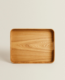Поднос из дерева Zara Home