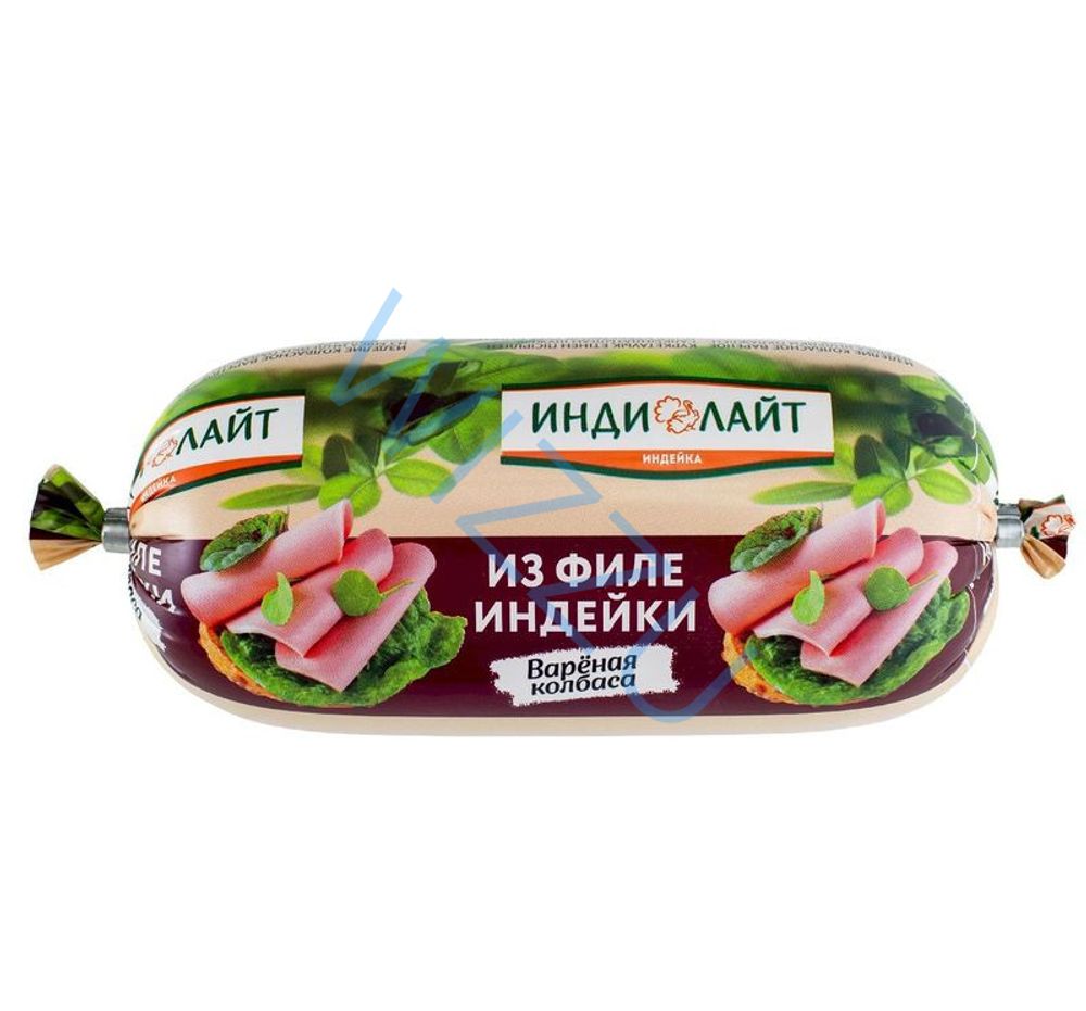 Колбаса Индилайт из филе индейки вар п/о 400г