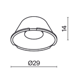 Линза ⌀29mm 50° Maytoni Wise LensD29-50
