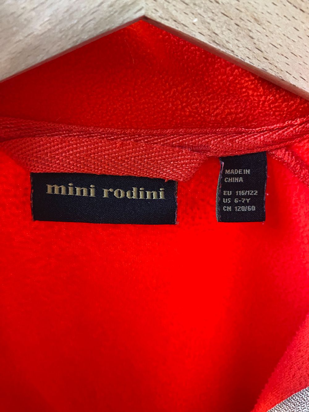 Флисовая толстовка Mini Rodini, 122