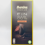 Marabou Premium шоколад ТЕМНЫЙ Fin 86% КАКАО 100 г (Швейцария)