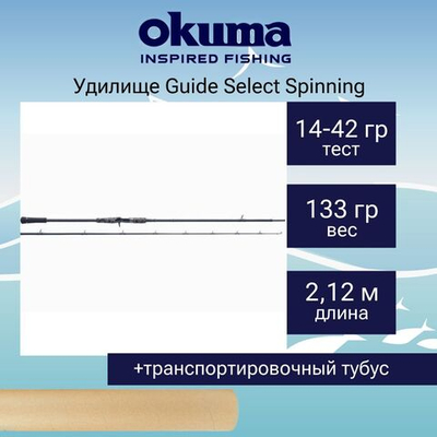 Спиннинг Guide Select Spinning 7'3" 220cm MH 10-30g 2pcs