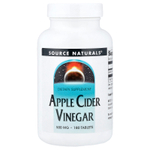 Source Naturals, яблочный уксус, 500 мг, 180 таблеток