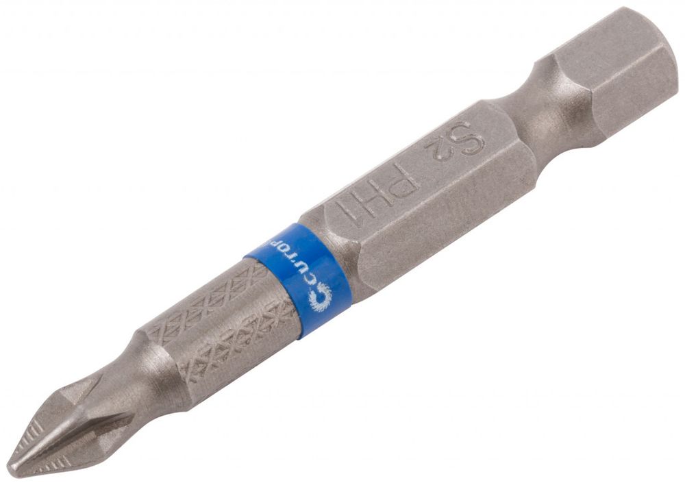 83-342 Набор стальных бит, 2 шт., CUTOP Profi, PH1, 50 мм