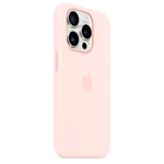 Силиконовый чехол с поддержкой MagSafe Apple Silicone Case для iPhone 15 Pro Max, Light Pink (Светло-розовый)