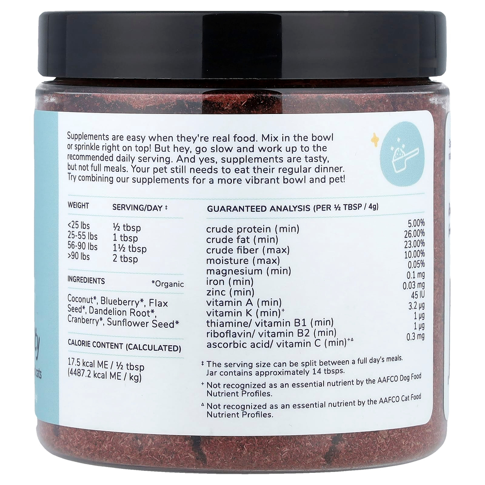 Kin+Kind, Healthy Immunity, для собак и кошек, голубика и клюква, 113,4 г (4 унции)