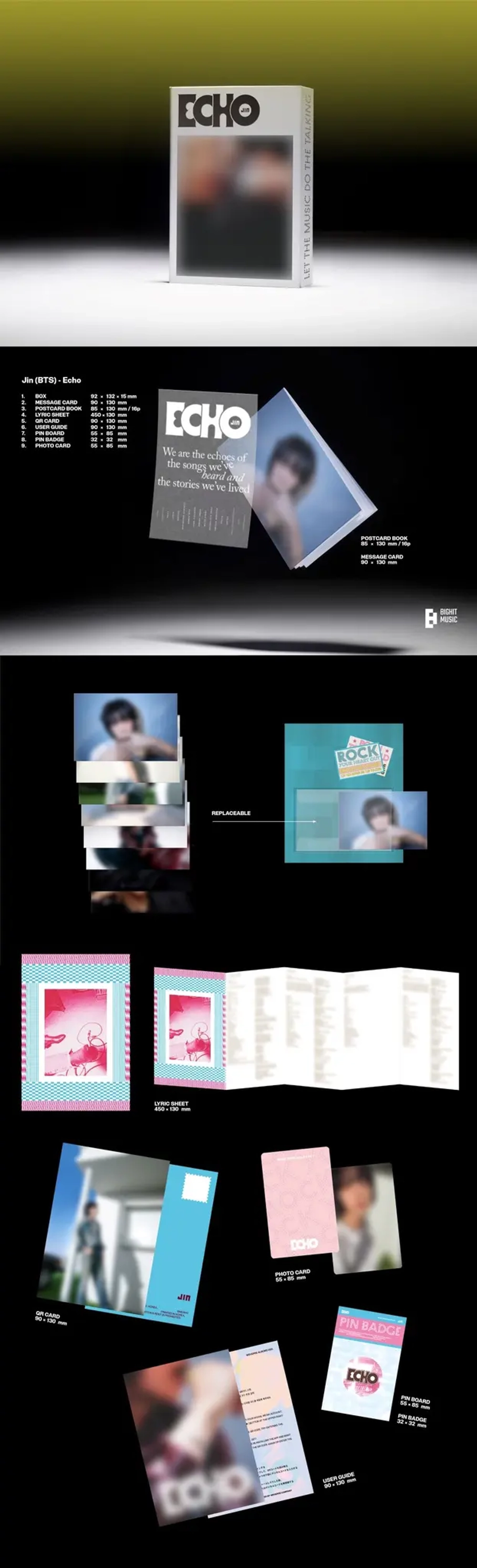 Альбом Jin - Echo [Weverse Albums ver.]
