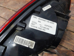 Фонарь зaдний пpавый с дефектом Skoda Rapid 1 17-20 Б/У Оригинал 5JH945208
