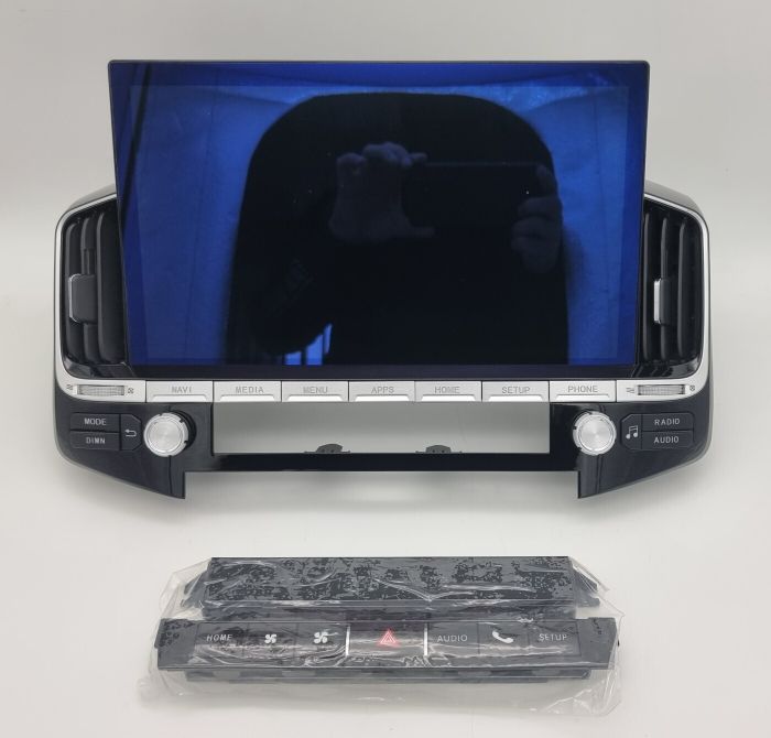 Магнитола для Toyota Land Cruiser 200 2015-2021 (с JBL и 360) - Parafar PF567L13 монитор 13.3", Android 13, Быстрая, CarPlay, 4G SIM-слот