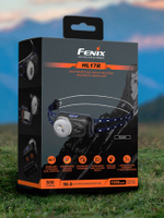 Фонарь Fenix HL17R черный, 500 люмен, дальний, ближний и красный свет, до 100 метров луч, до 96 часо