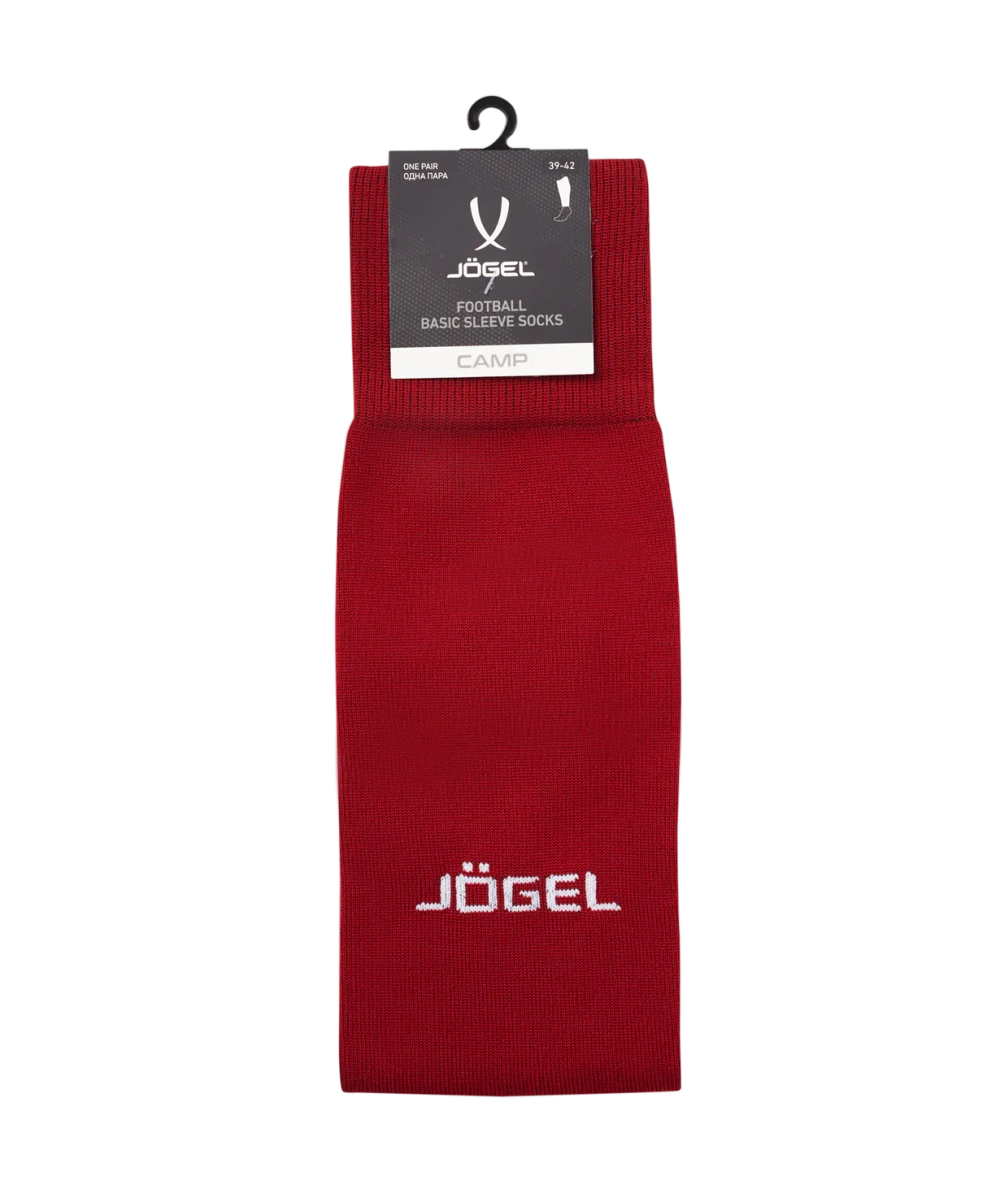Гольфы футбольные CAMP BASIC SLEEVE SOCKS, гранатовый/белый
