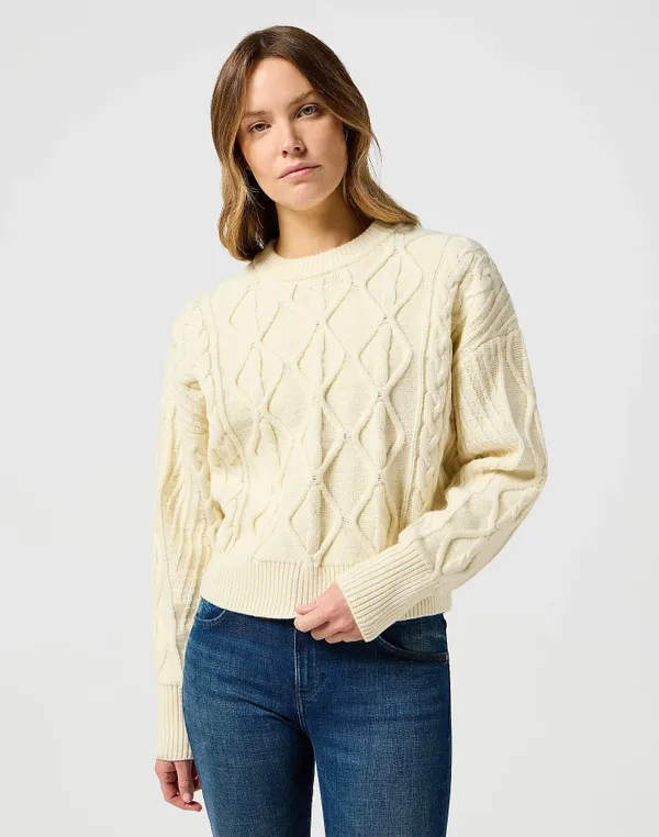 Джемпер женский WRANGLER CABLE KNIT SWEATER