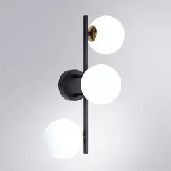 Настенный светильник Gemini A2243PL-3BK Arte Lamp
