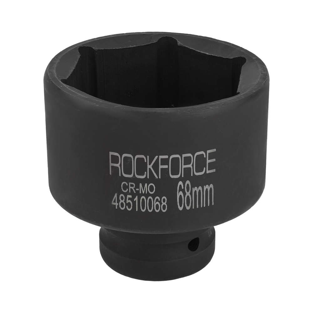 Головка ударная глубокая 1'', 68мм (6гр) RockForce RF-48510068