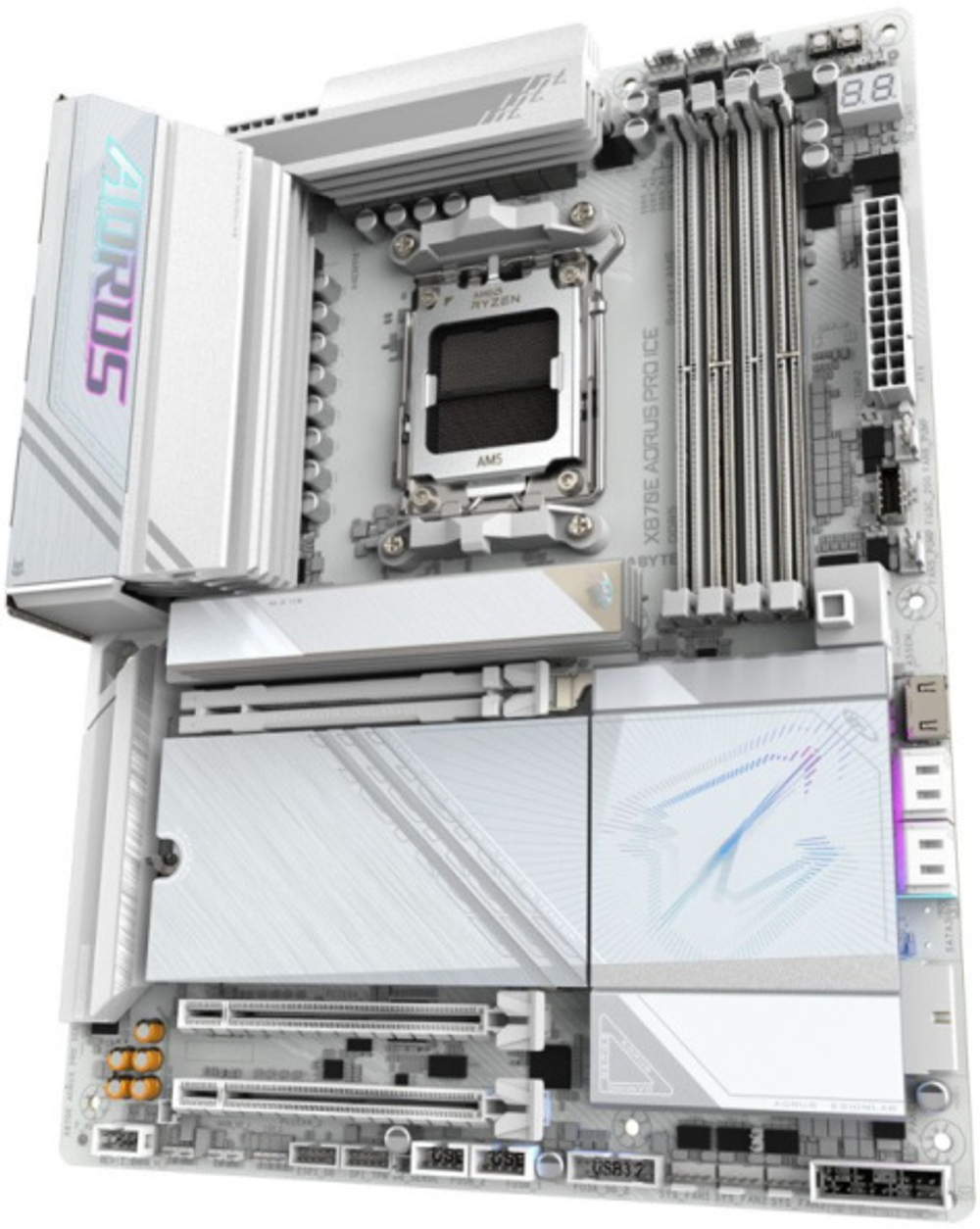 Материнская плата ATX GIGABYTE X870E AORUS PRO ICE