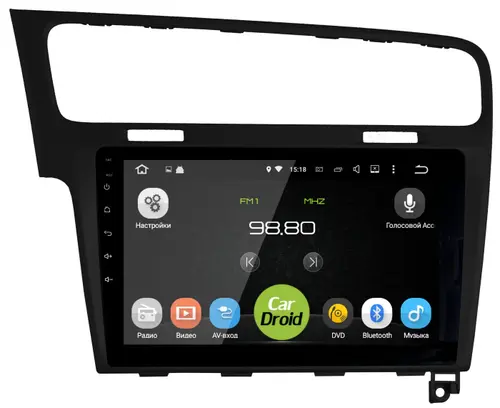 Магнитола для Volkswagen Golf 7 2012-2020 - Airok RM-3715 Android 12, SIM-слот