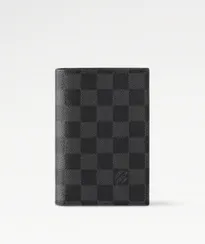 Обложка для паспорта Louis Vuitton Damier Graphite