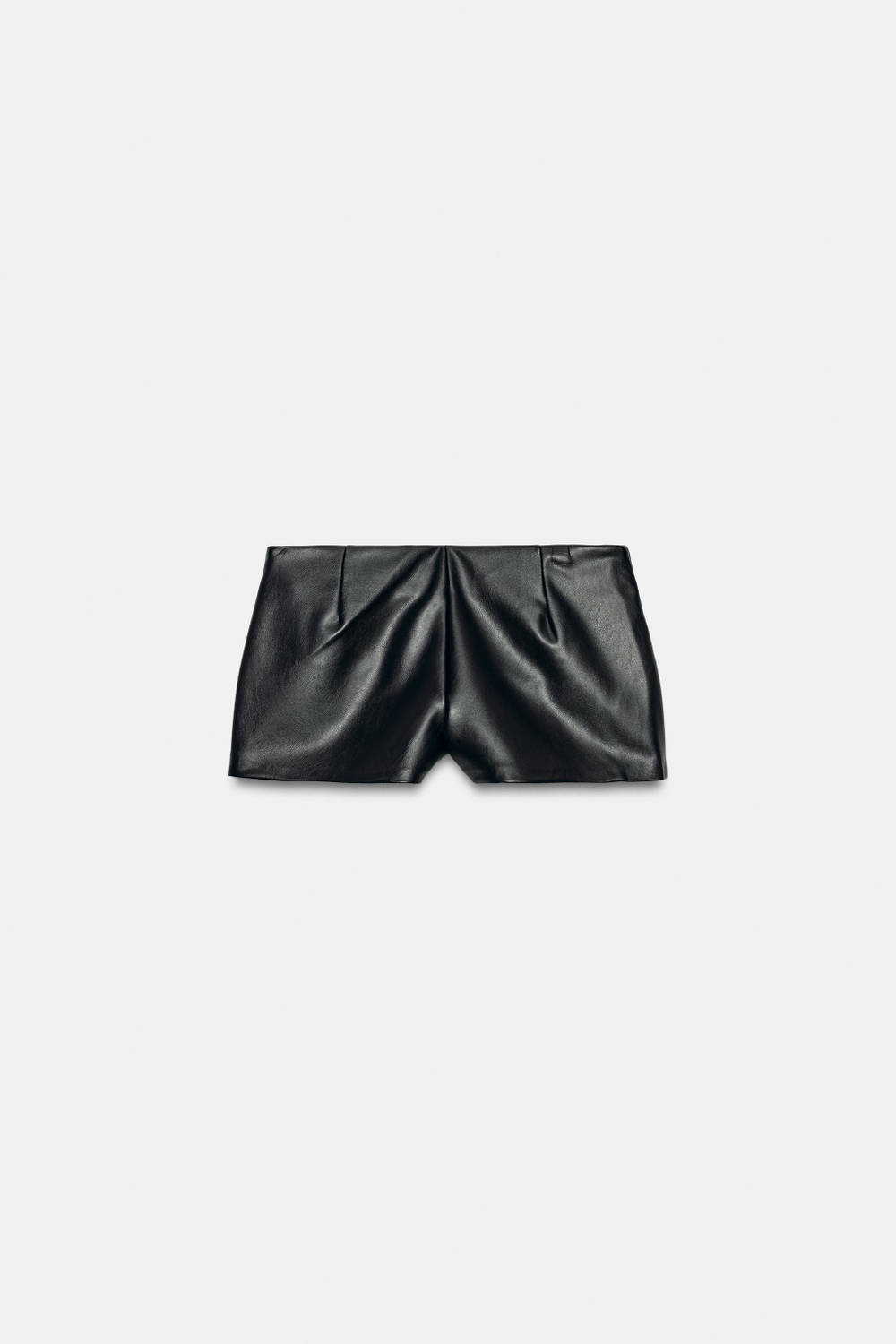 МИНИ-ШОРТЫ ИЗ ТВИЛА С ПУГОВИЦАМИ — ZARA