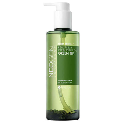 Neogen Dermalogy Real Fresh Cleansing Oil Green Tea успокаивающее гидрофильное масло с зелёным чаем