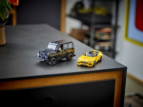 Конструктор LEGO Speed Champions 76924 Mercedes-AMG G 63 и Mercedes-AMG SL 63